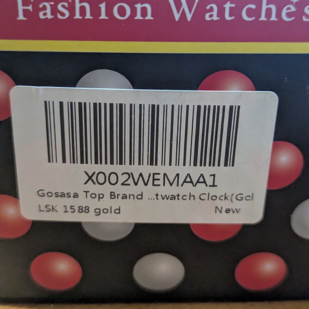 Gold-Tone Women's Digital Bracelet Smartwatch - Picture 8 of 8
